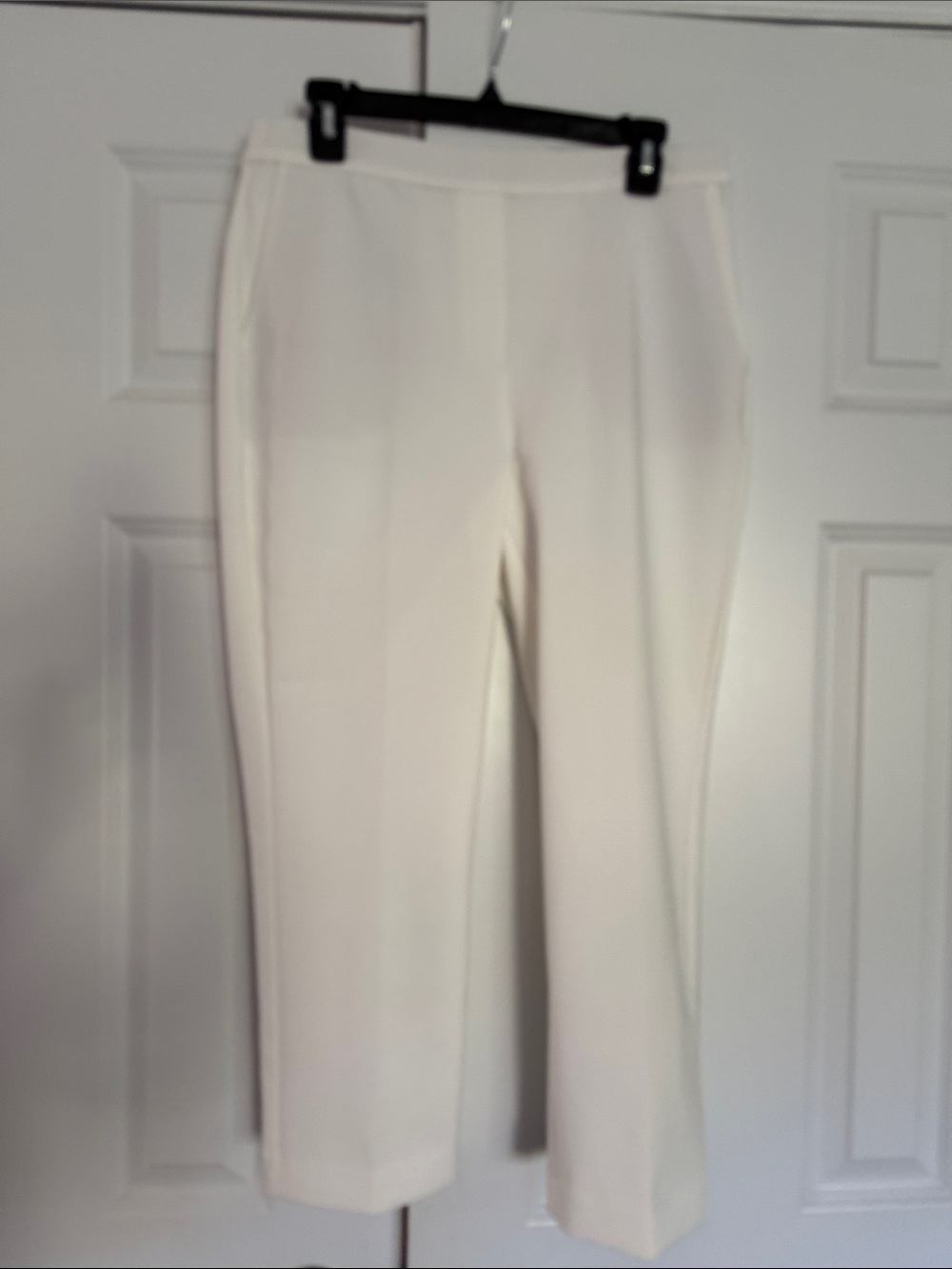 Rachel Zoe Women's white Straight-Leg pull on Dress Pants size 8, gorgeous!